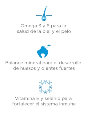 Croqueta Nupec de pollo para perro etapa cachorro contenido individual 2 kg