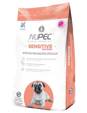 Croqueta Nupec de salmón para perro raza pequeña etapa adulto contenido individual