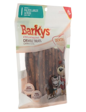 Carnaza Barkys de res cuidado dental para perro