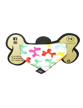 Pañuelo para mascotas Perritos Globo Mi Pañuelo