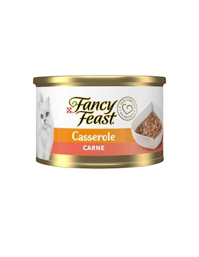 Alimento Húmedo Fancy Feast De Res Para Gato Etapa Adulto Contenido 85 G