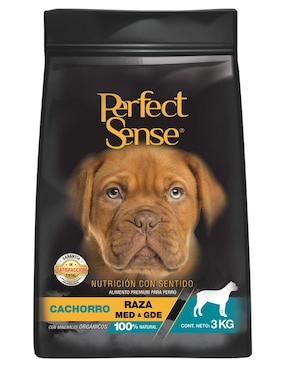 Croqueta Perfect Sense de Pollo para perro etapa cachorro