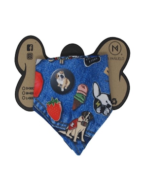 Collar Mi Pañuelo de tela para perro y gato