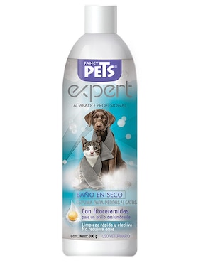 Espuma Para Baño En Seco Para Mascota Fancy Pets 300 Gr