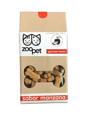 Premio Para Mascota Zoopet Manzana 200 G