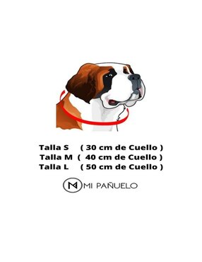 Set de 3 pañuelos doble vista para Mascota Mi Pañuelo