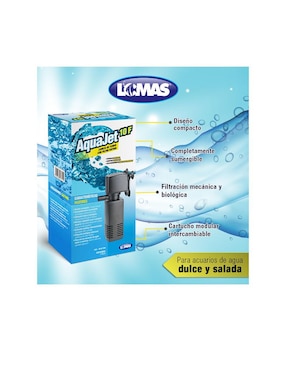 Cabeza de poder filtro rápido Lomas Aqua Jet 10