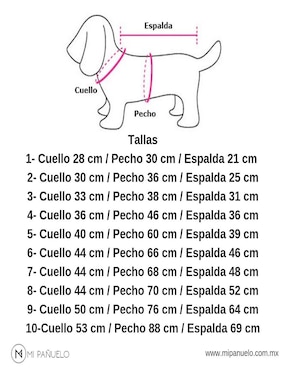 Suéter para perro Mi Pañuelo