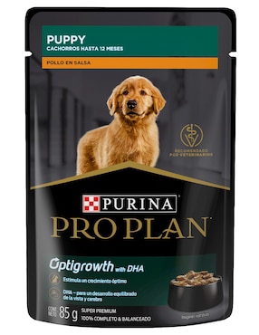 Alimento Húmedo Pro Plan De Pollo Para Perro Etapa Cachorro Contenido 85 G