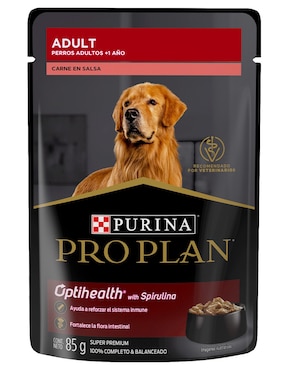 Alimento Húmedo Pro Plan De Carne Para Perro Etapa Adulto Contenido 85 G