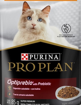 Alimento húmedo Pro Plan de Pollo para gato etapa adulto contenido 85 g