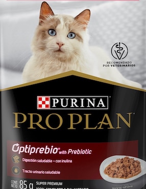 Alimento húmedo Pro Plan de Salmón para gato etapa adulto contenido 85 g