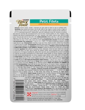 Alimento húmedo Fancy Feast de Pollo para gato todas las etapas contenido 85 g