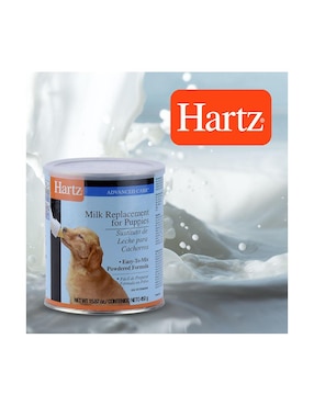 Sustituto de leche Hartz para perro etapa cachorro contenido 450 g