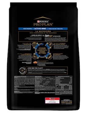 Croqueta Pro Plan de pollo para perro raza pequeña etapa senior contenido individual 7.5 kg