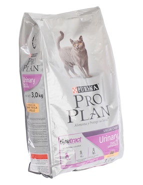 Croqueta Pro Plan de Pollo para gato etapa adulto contenido 3 kg