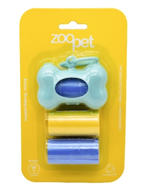 Set Dispensador De Bolsas Zoopet Para Perro