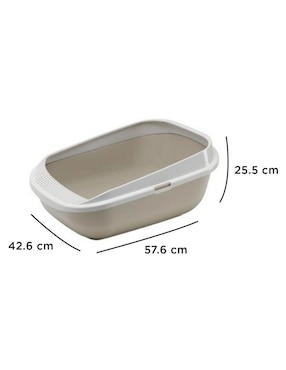 Arenero Moderna Comfy Step para gato