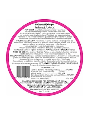 Pomada Paw Balm para patas de perros y gatos