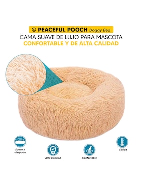 Cama para perro y gato Peaceful Pooch