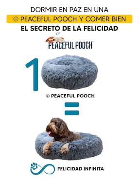Cama para perro y gato Peaceful Pooch