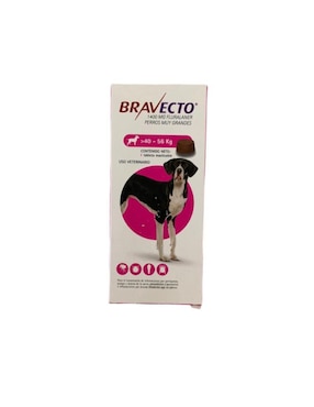 Bravecto Para Perro MSD De 40 A 56 Kg