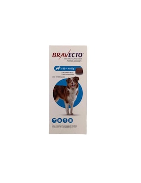 Bravecto Para Perro MSD De 20 A 40 Kg