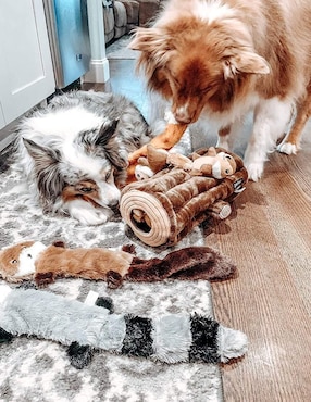 Peluche para perro Wolfi