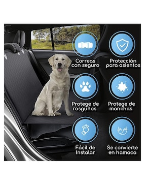Cubre asientos para perro y gato Mascretta de tela