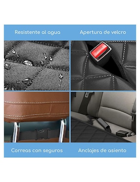 Cubre asientos para perro y gato Mascretta de tela