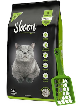 Arena Skoon Bolsa 3.6 Kg + Pala Para Gato