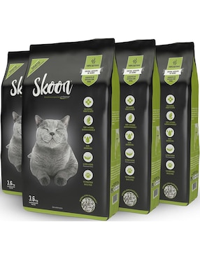 Arena Skoon 4 Pack Para Gato