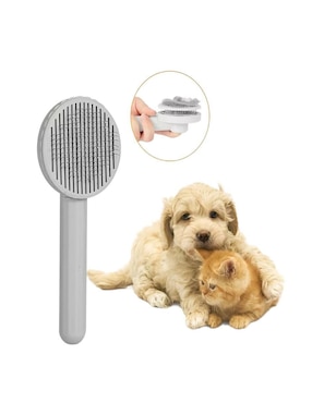 Set de Cepillo de acero inoxidable para perro y gato
