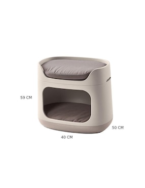 Cama para perro y gato Keter
