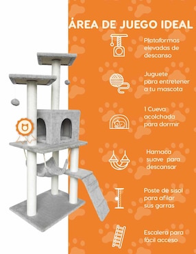 Mueble rascador para gato Pido Todo Gatirena