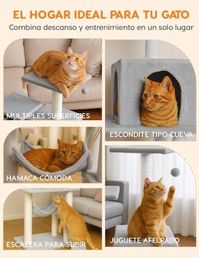 Mueble rascador para gato Pido Todo Gatirena