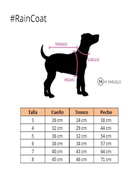 Chamarra para mascota Mi Pañuelo