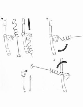Extensión correa Kikkerland de acero inoxidable para perro