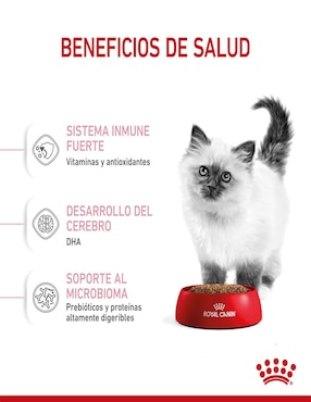 Croqueta Royal Canin para gato etapa cachorro contenido 1.3 kg