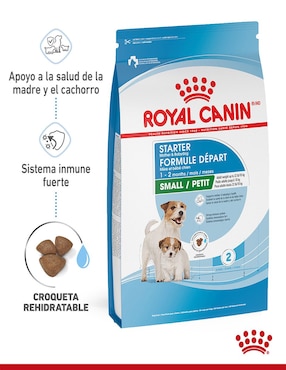 Croqueta Royal Canin original para perro raza pequeña etapa cachorro contenido individual 1.1 kg