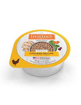 Alimento húmedo Instinct de Pollo para gato todas las etapas contenido 100 g