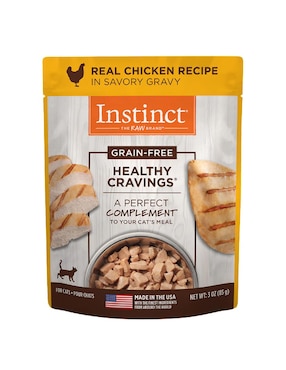 Alimento Húmedo Instinct De Pollo Para Gato Todas Las Etapas Contenido 85 G