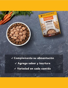 Alimento húmedo Instinct de Pollo para gato etapa adulto contenido 85 g