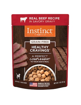 Alimento Húmedo Instinct De Res Para Perro Todas Las Etapas Contenido 85 G