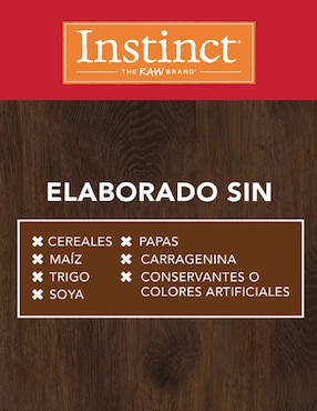 Alimento húmedo Instinct de Carne para perro todas las etapas contenido 85 g