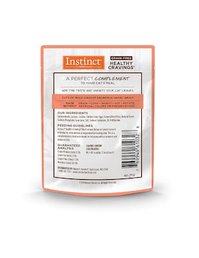 Alimento húmedo Instinct de Salmón para gato etapa adulto contenido 85 g