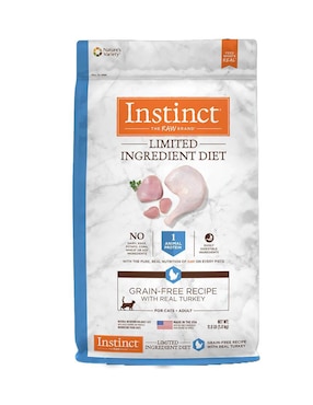 Croqueta Instinct de Pavo para perro todas las etapas contenido 5 kg