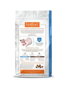 Croqueta Instinct de Pavo para perro todas las etapas contenido 5 kg