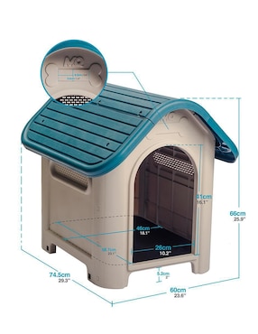 Casa para perro y gato Mq