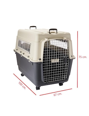 Transportadora para perro y gato Sunny de plástico